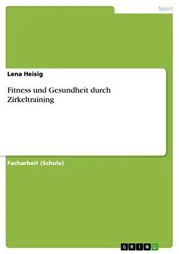 Produktbild: Fitness und Gesundheit durch Zirkeltraining