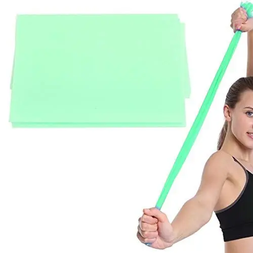 Produktbild: Fitnessbänder, Akozon Fitness Elastic Bands TPE Erreichen Sie 9m Widerstandsbänder Gymnastikband Yoga Übungszubehör für, Muskelaufbau, Pilates für Männer und Frauen(Grün)