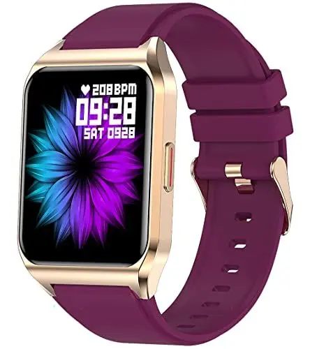 Produktbild: Fitnessuhr Damen Herren Blutdruckmessung Smartwatch Damen Klein Fitness Uhr Fitness Tracker Bluetooth Telefon Antworten/Tätigen Anrufs Sportuhr Pulsuhr Schrittzähler Wasserdicht Uhr für Jungen