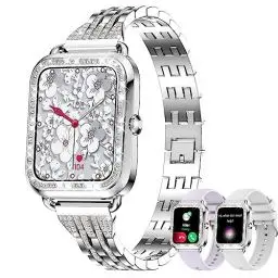 Produktbild: fitonyo Smartwatch Damen mit Telefonfunktion Diamant,1.29