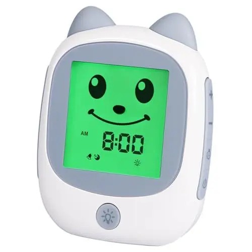 Produktbild: FiveHome Kleinkinder Schlaf Training Kinderwecker, Schlaftrainer Kinder, Snooze und Timer, Digitaler Wecker Kinder für Jungen und Mädchen