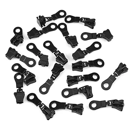 Produktbild: Fix A Zipper,Reißverschluss Reparatur Set,Zlideon,Reparaturset,Einfacher Ersatz Des Reißverschlussschiebers,Ersatzreißverschluss,Spiralreißverschluss Nr. 5,Reißverschluss 20-Teiliges (Sch