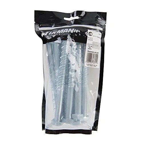 Produktbild: Fixman 525059 Betonschrauben, M12 x 150 mm, 10 Stück