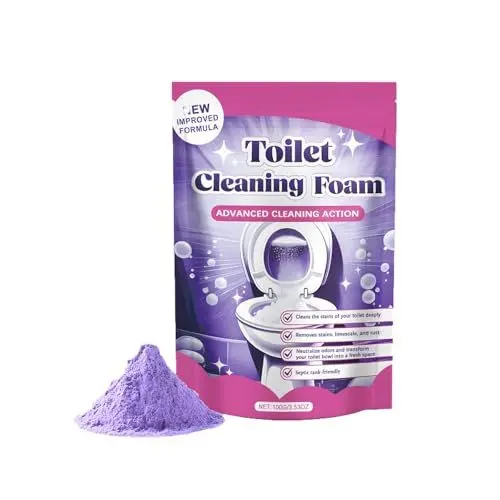Produktbild: Fizzclean Toilettenreiniger, Fizz Clean Wc Reiniger, Toilet Cleaning Foam, Wc Schaumreiniger, Toilet Cleaner, Toilettenschaum, Toiletten Reinigung, Toilettenreiniger Schaum, Zitronenduft, 1 Stück
