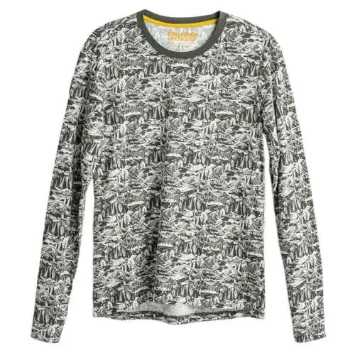 Produktbild: Fjällräven Damen CaliSwe Langarmshirt aus Bio-Baumwolle Outdoor, Black/Eggshell, 36