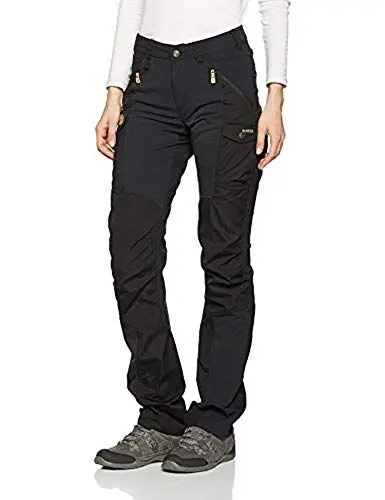 Produktbild: Fjällräven Damen Nikka Curved Regular Hose, Schwarz (Black), 34