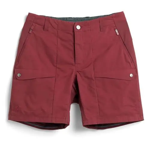 Produktbild: Fjällräven Damen Rider's Hybrid Shorts Outdoor, Bordeaux Red, 40W