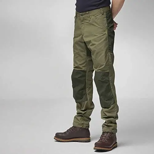 Produktbild: Fjällräven Herren Greenland Trail Trousers M Pants, Lorbeergrün-tiefer Wald, 40