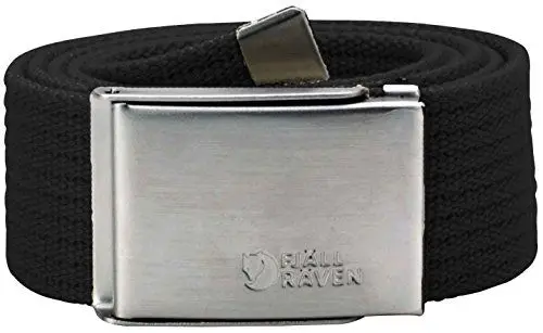 Produktbild: Fjällräven Gürtel Canvas Belt, Schwarz (Black 550), Einheitsgröße