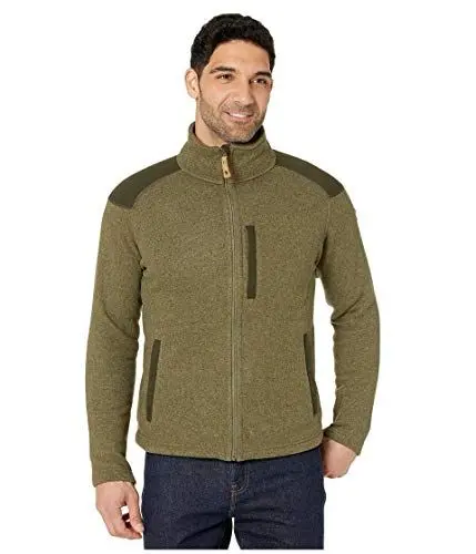 Produktbild: Fjällräven Herren Fleecejacke Buck, Laurel Green-Deep Forest, XXL, 81328-625-662