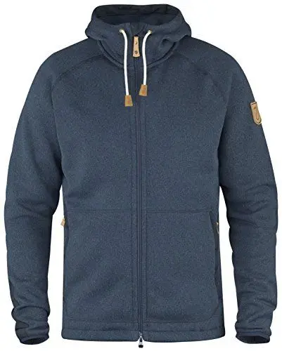 Produktbild: Fjällräven Herren Fleecejacke Övik Fleece Hoodie, Navy 560, XL