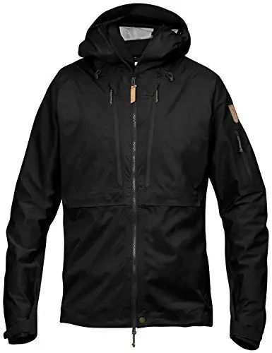 Produktbild: Fjällräven Herren Keb Eco-Shell Outdoorjacke, Schwarz, L