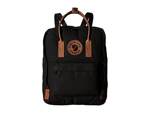 Produktbild: Fjällräven Unisex Rucksack Kånken No. 2, schwarz (Black), 38 x 27 x 13cm, 16 liter, F23565-550