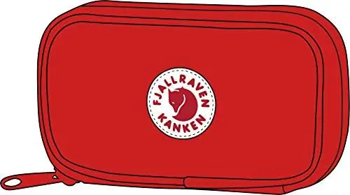 Produktbild: FJALLRAVEN Unisex Kånken Travel Wallet Brieftasche, True Red, 19 x 11 x 2.5 cm