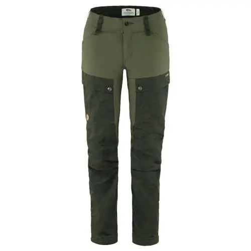Produktbild: Fjällräven Damen Keb Hosen, Deep Forest-Laurel Green, 42/L