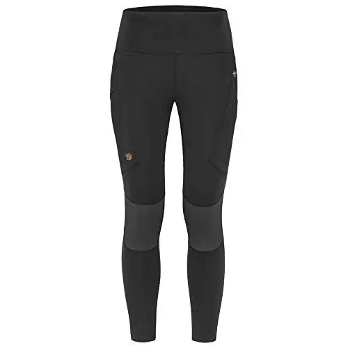 Produktbild: Fjallraven Damen Abisko Trekking Tights Pro Leggings, Schwarz-eisengrau, XS EU