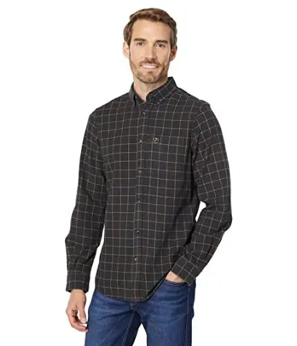 Produktbild: Fjallraven Fjallraven Fjällräven Herren Övik Flannel M Shirt, Dark Grey, L EU