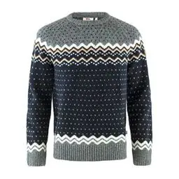 Produktbild: Fjallraven Fjallraven Fjällräven Herren Övik strik sweater M Sweatshirt, Dark Navy, XL EU