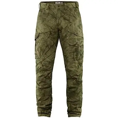 Produktbild: Fjallraven Herren Barents Pro Hunting Broek M Sport Trousers, Green Camo-deep Forest, 48 EU