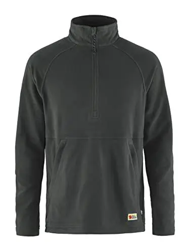 Produktbild: Fjallraven Herren Vardag Lite Fleece M Sweatshirt, Dark Grey (87055-030), M EU