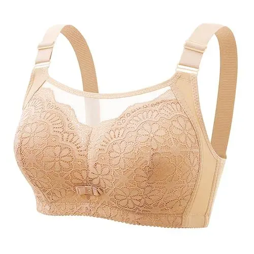 Produktbild: FJKVAVF Black of Friday Angebote 2024 Damenmode Rueckenfreier BH Grosse Groessen Seamless Sport BH Mit Verschluss BH Damen Ohne Bügel Gepolstert Comfort BH Ohne Verschluss Meine Bestellung Anzeigen