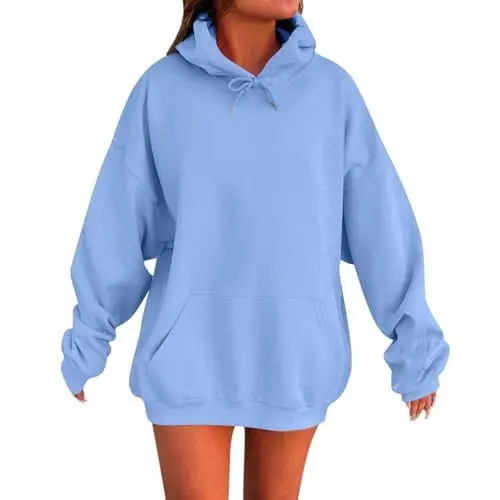 Produktbild: FJKVAVF Black of Friday Damen Sale Angebote Damen Pullover Lila Violett Pullover Damen Oversized Winterjacke Damen Grosse Grössen 50 Kleidung Nach Schulter Op Damen Sale Angebote Top Damen Sale