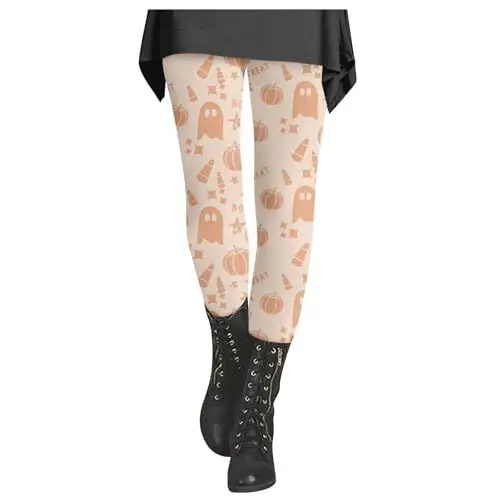 Produktbild: FJKVAVF Black of Friday Damen Sale Angebote Sportleggings Damen Lang Blickdicht Leggings Hose Fuer Damen Thermo Treggings Damen Damen Leggings Beige Blickdicht Bestellung Sale Angebote
