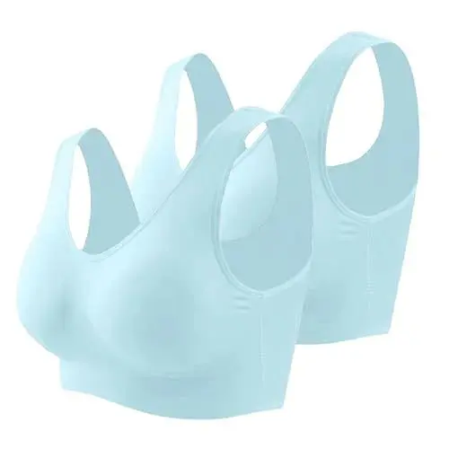 Produktbild: FJKVAVF Black of Friday Weihnachten BH Grosse Grössen Ohne Bügel Sport BH Mit Stillfunktion BH Ohne Buegel Guter Halt Comfort Underwear BH Damen BH Große Brüste Mein Konto Anzeigen Sale