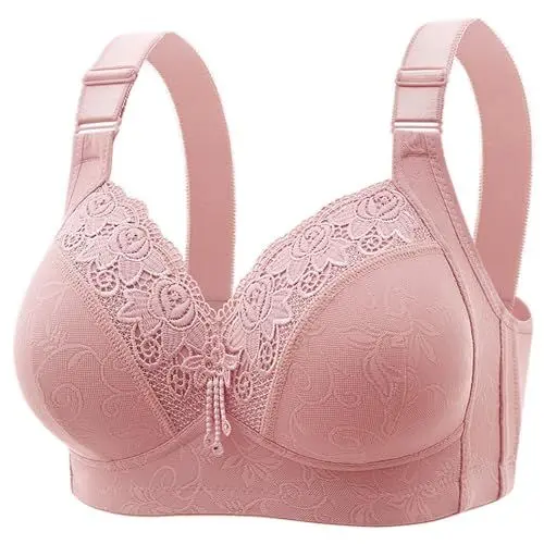 Produktbild: FJKVAVF Black of Friday Winterjacke Damen BH Ohne Bügel Große Größen Sport Bra Damen Push Up BH Ohne Buegel Softschalen Comfit Underwear Original Klebe BH Große Brust Cup D Damenbekleidung Sale