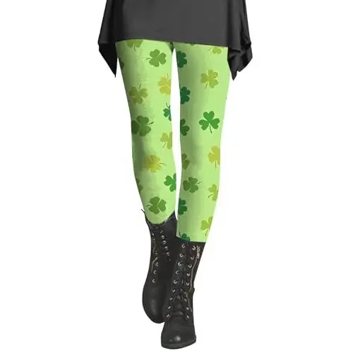 Produktbild: FJKVAVF Damen Sale Angebote Sale Gym Leggings Damen Schwarz Thermo Leggings Für Damen Leggings Damen High Waist Baumwolle Warme Leggings Damen Braun Sport Leggings Leoprint Meine Bestellungen