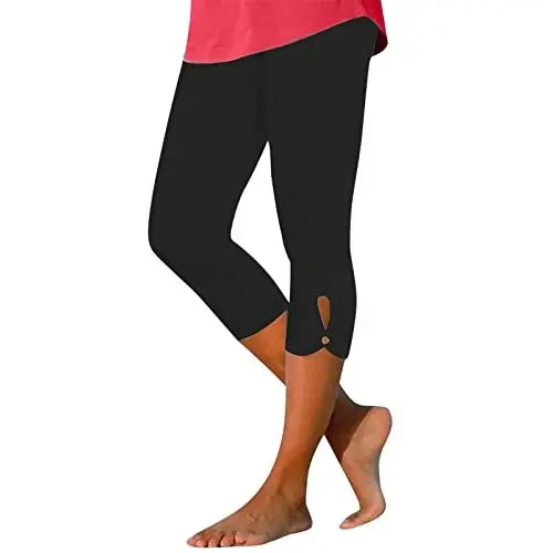 Produktbild: IUYTYSER Deals Joggers Skinny Winterleggins Für Damen Baumwolle Wide Leg Jumpsuit with Pockets Hochgeschnittene Hosen Blickdichte Leggins Beige Jogginghose 152 Mädchen Deals Sportalm Damen