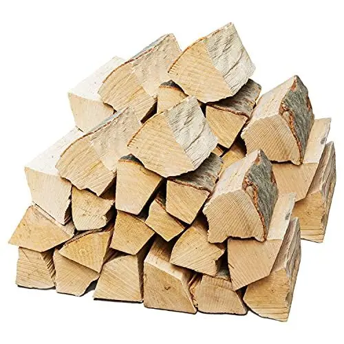 Produktbild: Flameup Brennholz Buche, Kaminholz mit Rinde, Buchenholz, Feuerholz für Ofen, Kamin, Kaminofen, Feuerschale, Grill, Holzscheite 25 cm, getrocknet, Menge:40 kg