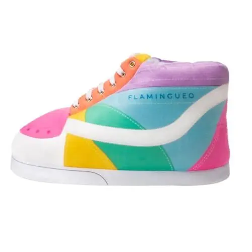 Produktbild: Flamingueo Sneaker Hausschuhe - Pantoffeln Herren, Hausschuhe Plüsch, Warme Hausschuhe Damen, Unisex, Herren Hausschuhe, Slippers, Eine Größe
