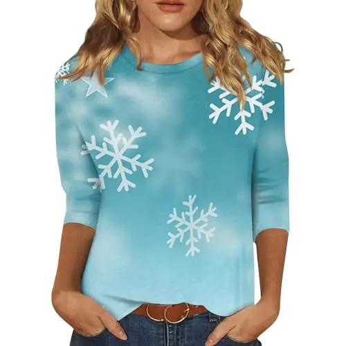 Produktbild: Flannel Shirt Womens Fall Tops Women Dresses Halloween Clothes Soft Sweatshirt Tie Dye Shirts Womens Sweaters Christmas Halloween Shirts for Women Women Clothing Youth Basketball Türkis S