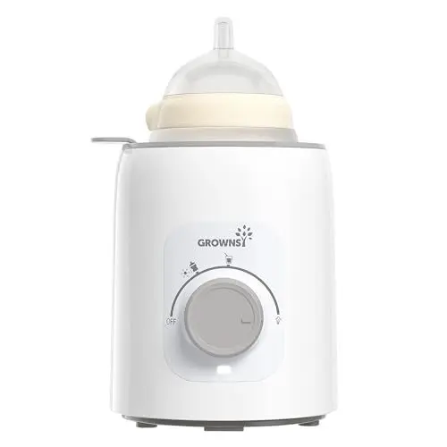 Produktbild: Flaschenwärmer baby Sterilisator für babyflaschen 6-in-1Fast Babynahrungsheizung Warmhalten von Babynahrung & Abtauung BPA-freier Fläschchenwärmer,Babykostwärmer mit LCD-Display