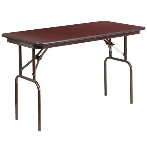 Produktbild: Flash Furniture Frankie Klapptisch aus Mahagoni, Melamin, Laminat, 122 cm