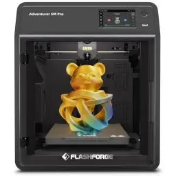 Produktbild: FLASHFORGE Adventurer 5M Pro 3D-Drucker, EIN-klick-Autodruck Maximal 600mm/s Hochgeschwindigkeit mit 0,4/0,6mm-Düsen-Paket, CoreXY-Aufbau & Geräuschloser Druck, APP-Fernsteuerung & Kamera-Überwachung