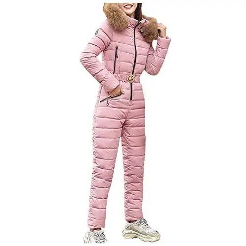 Produktbild: Fleecejacke Damen Mit Kapuze Wildlederjacke Damen Damen Winter Mode Mantel Jacke Daunen Gefütterte Jacke Lange Doppelseitige Schmal geschnittene Jacke Schwarz Damen Damenmantel FüR Den (Pink, XL)