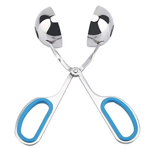 Produktbild: Fleisch Baller 304 Edelstahl Fleischklammer Nicht klebrig Reisbällchen Clip Maker Mould Kitchen Tool(blau)