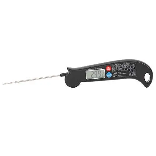 Produktbild: Fleischthermometer Grillthermometer Bratenthermometer Küchenthermometer Digital Thermometer 3s Sofortiges Auslesen und IPX6 Wasserdichter mit Faltbarer Sonde für Braten, Kochen, Grillen,BBQ