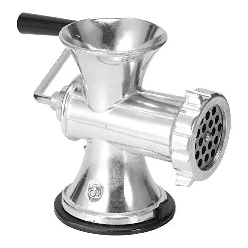 Produktbild: Fleischwolf Manuell, Aluminiumlegierung Fleischmühle Wurstfüllgerät Multifunktions Gemüseschredder Hand Wurstfüllmaschine, für Schweinefleisch Rindfleisch Fisch Pfeffer Pilze