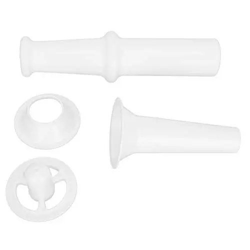 Produktbild: Fleischwolf Zubehör, Food Pusher Wurstfülldüse Kubbe Aufsatz für 7# Fleischwolf Universal Home Restaurant