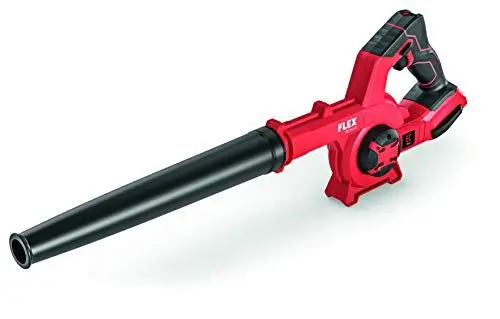 Produktbild: Flex Akku-Gebläse BW 18.0-EC (Laubbläser, 18V, Luftgeschwindigkeit: 80 m/sec, Luftvolumen max. 3,11 m³/min, ohne Akku) 472913, Rot,Schwarz