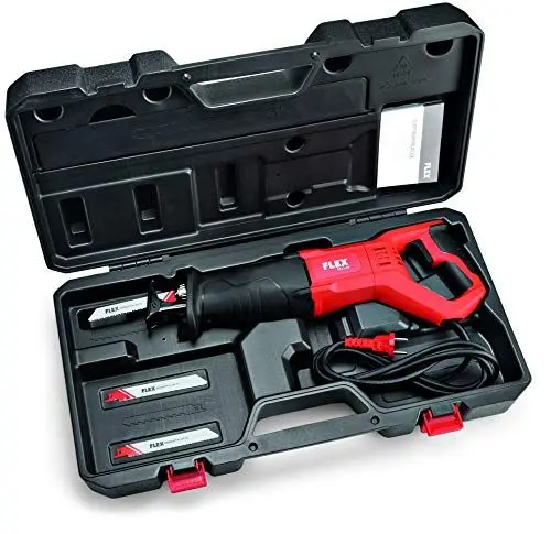 Produktbild: Flex Universal-Säbelsäge RS 11-28 (Säge mit Gasgebeschalter, 1100 Watt, Leerlaufhubzahl 0-2700 /min, Hub 28 mm) 432776