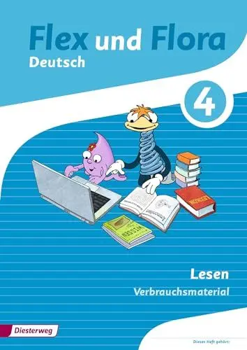 Produktbild: Flex und Flora - Ausgabe 2013: Heft Lesen 4 Verbrauchsmaterial