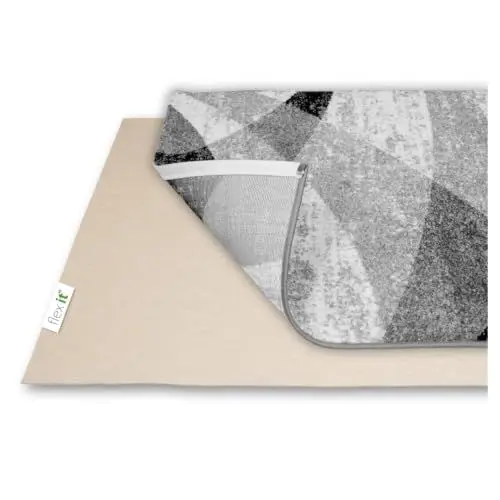 Produktbild: flex it Classic Comfort 190x240 cm Antirutschmatte für Teppich Ohne Weichmacher Wärmeisolierend & Trittschall dämmend rutschfeste Teppichunterlage groß Antirutsch Vlies Teppichunterleger Teppichstopp