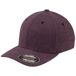 Produktbild: Flexfit Unisex 6277ML-Melange Kappen, Burgundy, S/M