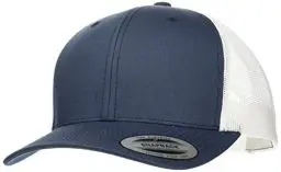 Produktbild: Flexfit Unisex Retro Trucker 2-Tone Baseballkappe, Blickdicht, NVY/wht, one Size