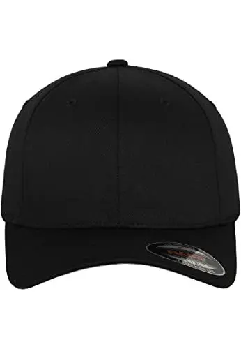 Produktbild: Flexfit Unisex 6277-Flexfit Wooly Combed Flexfit Wooly Combed, black, L/XL