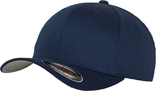 Produktbild: Flexfit Unisex 6277-Flexfit Wooly Combed Flexfit Wooly Combed, navy, S/M